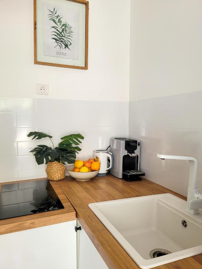 Studio Double Climatise Avec Terrasse - Proche Tram & Centre Montpellier Eksteriør bilde